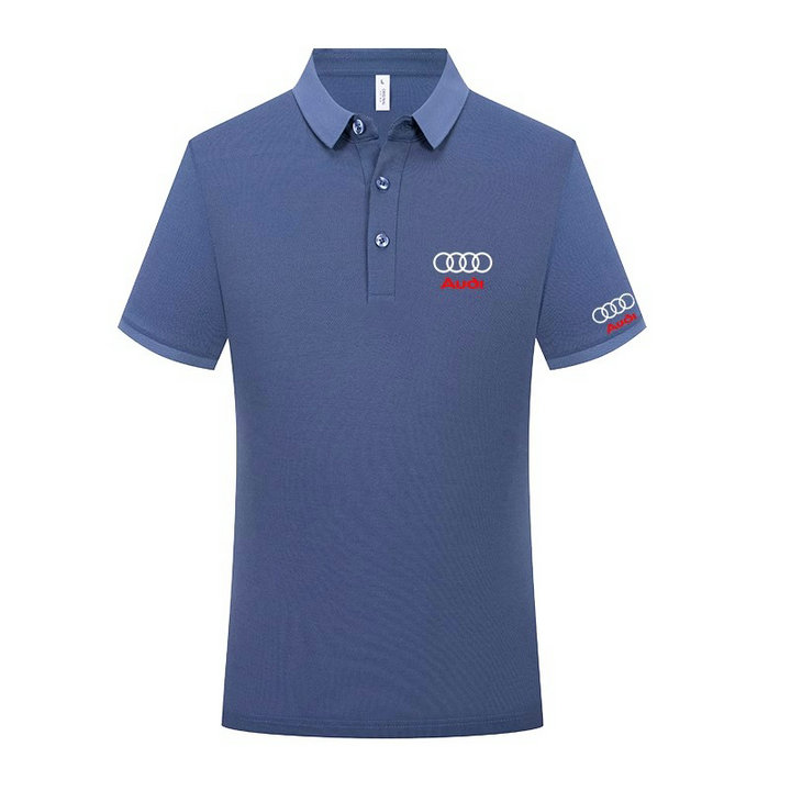 2023 Polo Audi Sport Homme Tennis Extérieur été Loisirs Sports T-Shirt